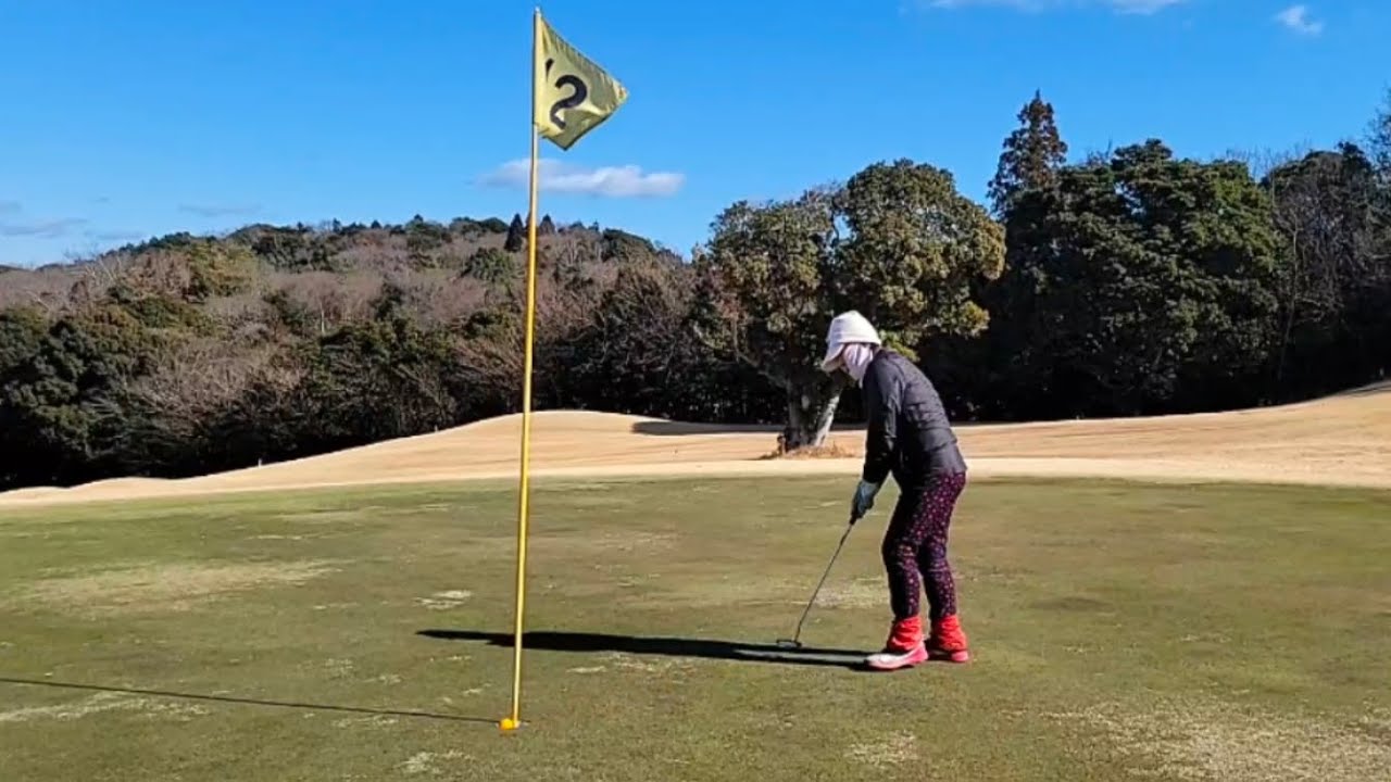 [일본골프여행] Sanyo Green Golf Course In Course No.12 (20260125, 산요오노다, 야마구치)