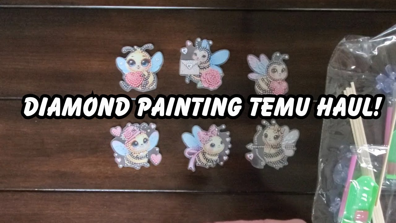 💎💎 Temu Diamond Art Haul | See What Paintings I have Finished💎💎