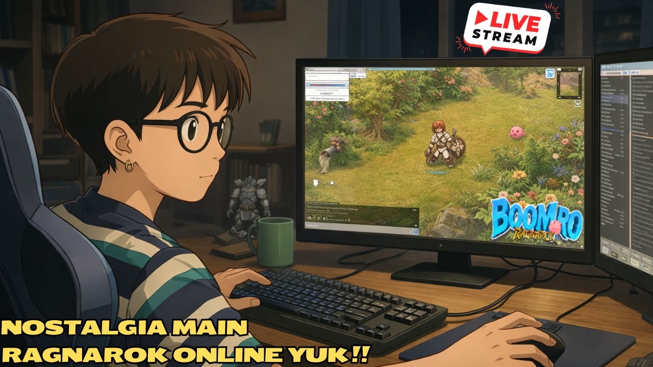 [ LIVE ] COBA NOSTALGIA MAIN GAME JAMAN NGEWARNET !! :) #RagnarokOnline #BoomRO