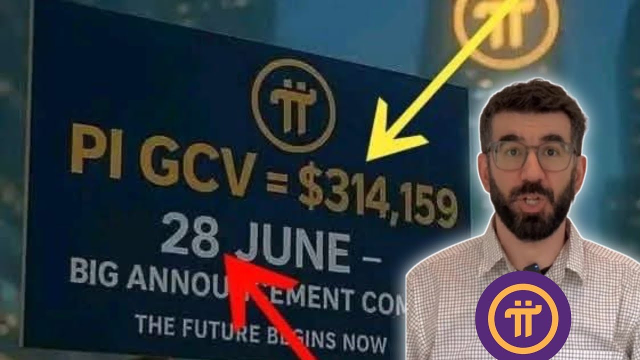 PI GCV = $314,159 🔥&lrm;📅 28th JUNE &ndash; BIG ANNOUNCEMENT COMING! #pinetwork