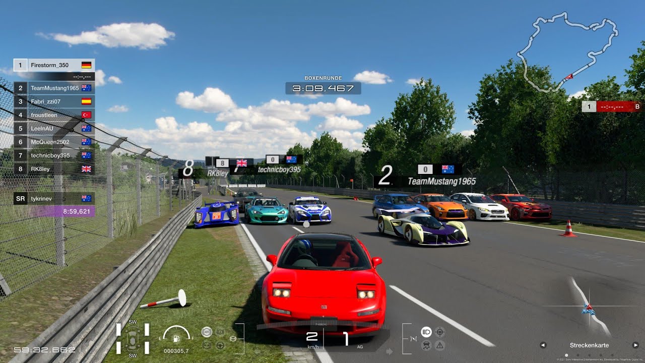 GT Sports final moments.