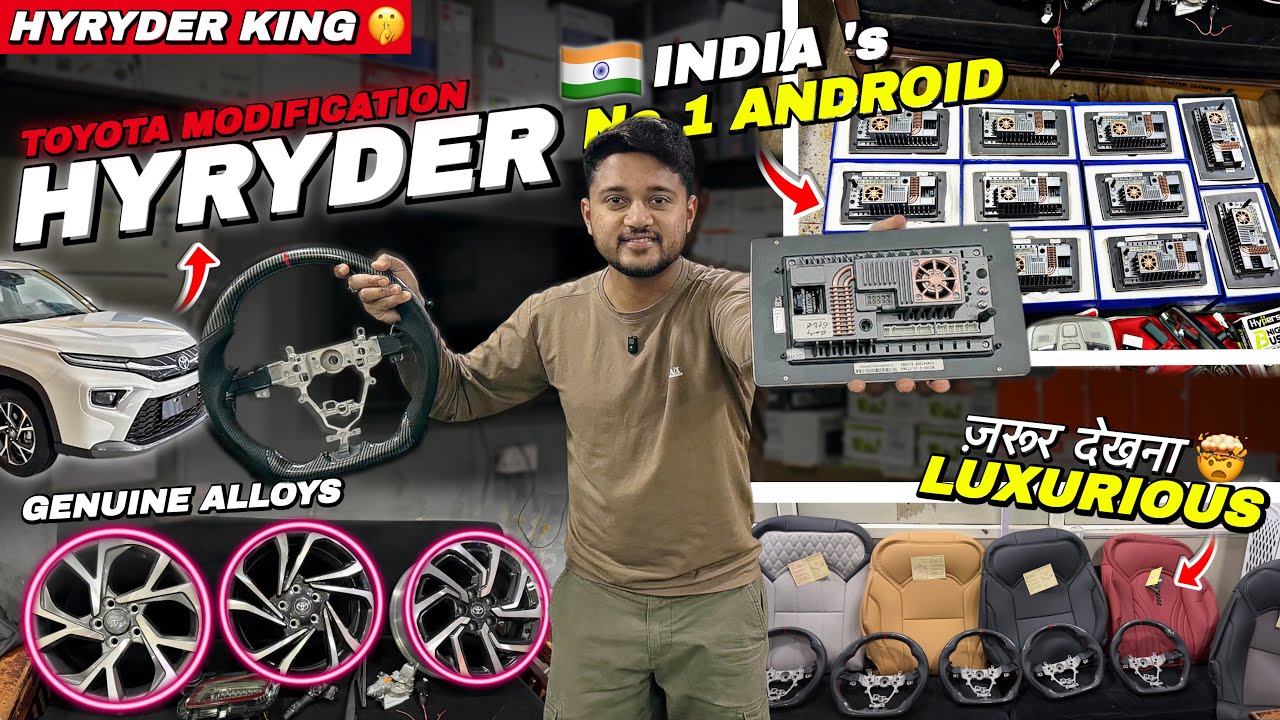2026 TOYOTA HYRYDER BASE MODEL MODIFIED WITH PRICING ✅ | TOYOTA HYRYDER GENUINE ACCESSORIES  ✅