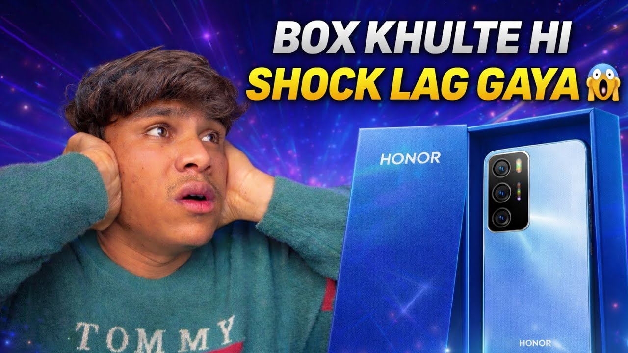 😲 “HONOR WIN RT UNBOXING 😱✨ – Yeh Phone Dekhkar Ho Gaye Shock!”