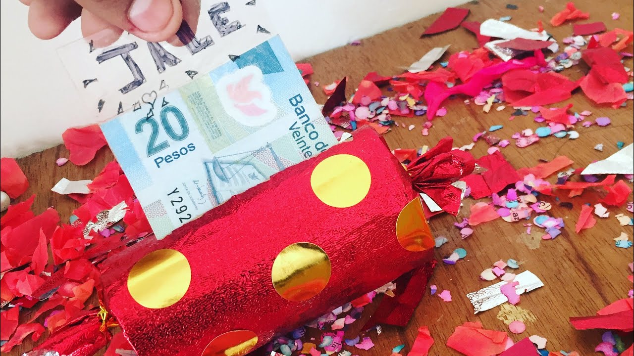 Como hacer dulce de billetes regalo para este 14 de febrero ❤️