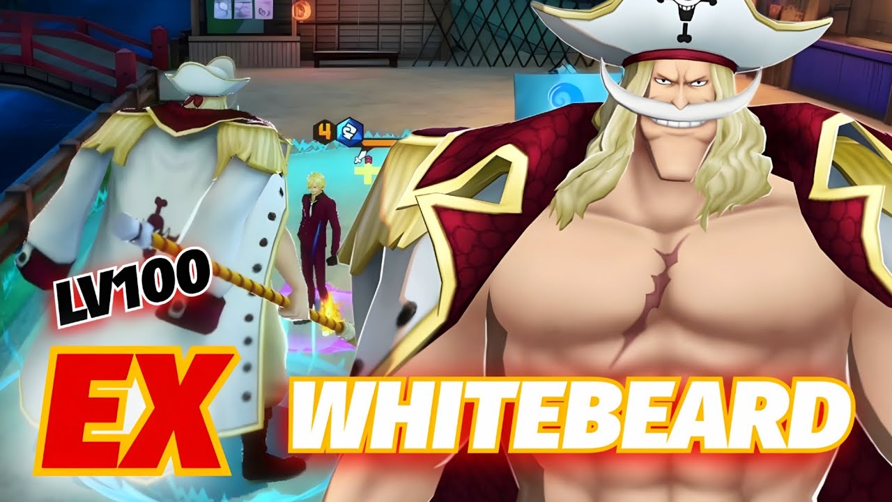 EX Whitebeard Holds Back EX Zoro and Sanji EASILY!