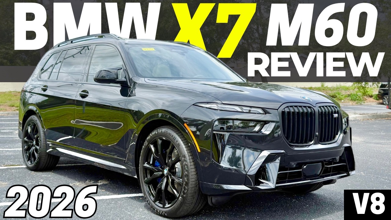 2026 BMW X7 M60i. The ultimate V8 family SUV. Full Review