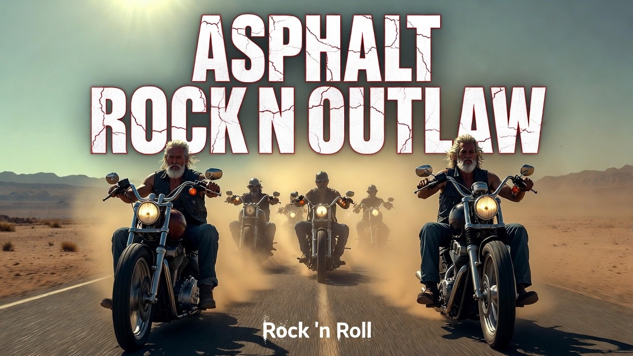 Asphalt Rock n Outlaw 🇺🇸🔥 Rock n Roll Music for American Motorcycle Riders