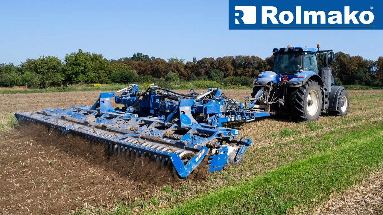 Rolmako системный носитель BigField – дисковая борона 8,0 м