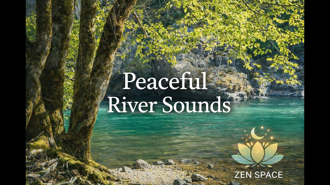 River Sounds 🌿 Peaceful Nature Ambience with Birds for Relaxation & Focus (3 Hours)