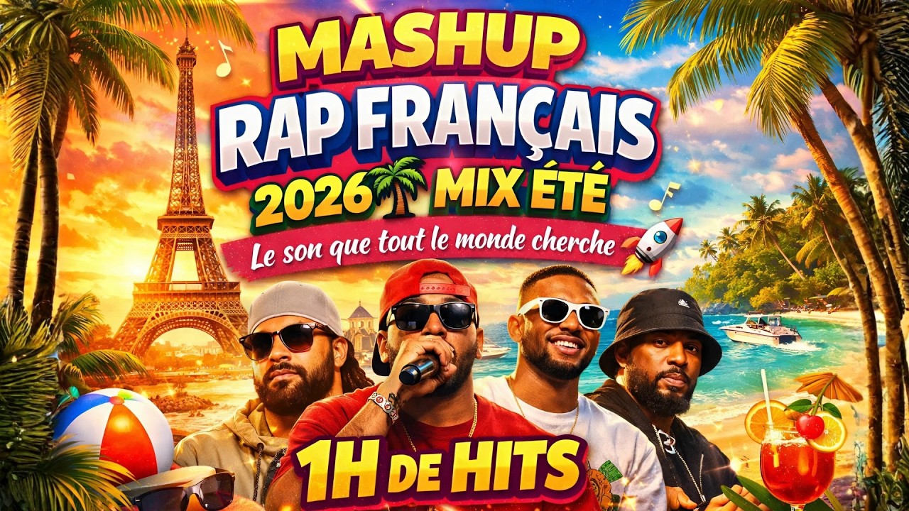MASHUP RAP FRANÇAIS 2026 🌴 MIX ÉTÉ (Le son que tout le monde cherche) 🚀 1H DE HITS
