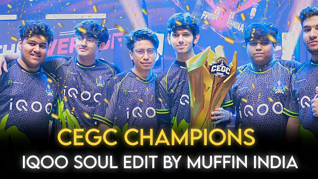 CEGC CHAMPIONS - IQOO SOUL EDIT | THE COMEBACK OF IQOO SOUL