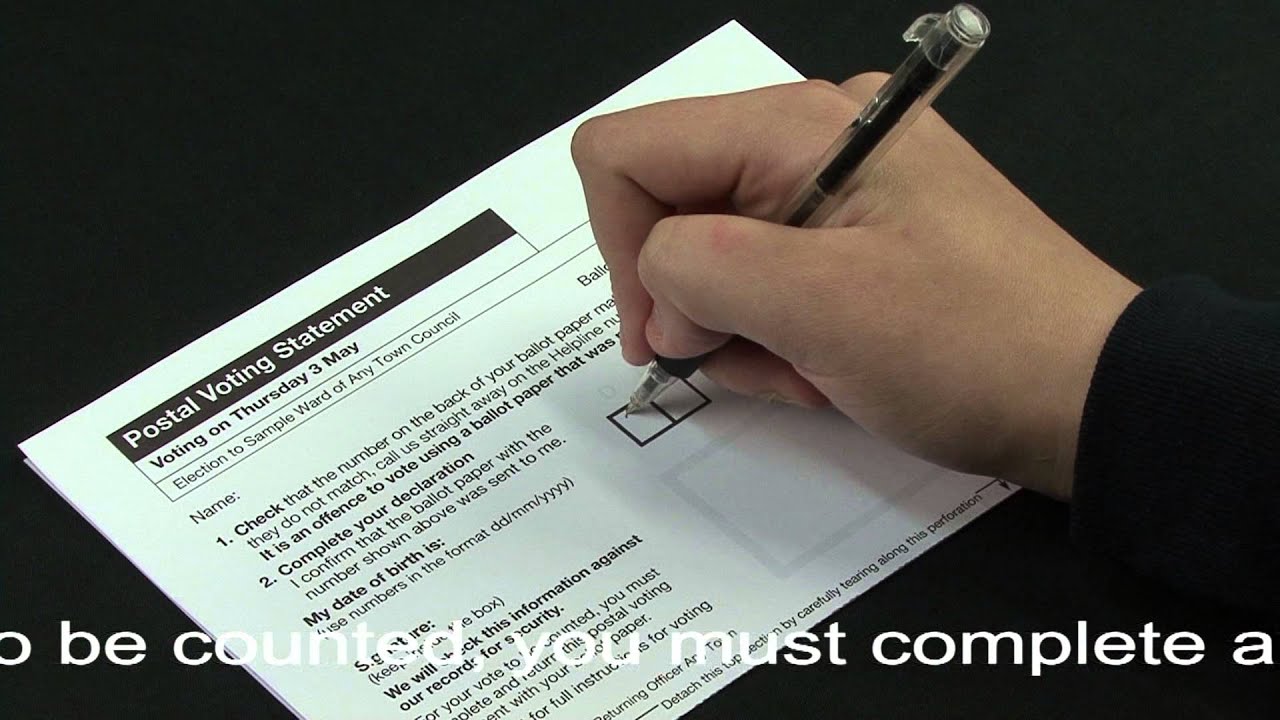 Flexi-vote 20 Postal Vote Video
