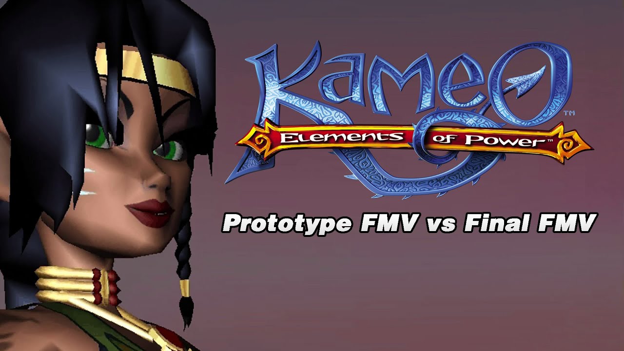 Prototype vs Final FMVs : Kameo: Elements of Power