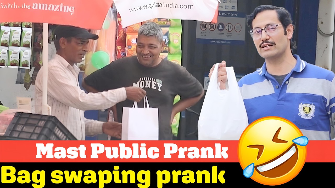Bag Swapping Prank Part 2 🤣😂 || Gagan Joshi || #prank #prankvideo #funny