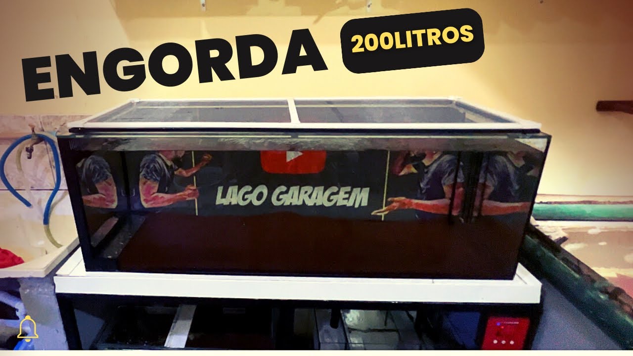 FIZ UMA TAMPA DE PVC PARA MEU AQUÁRIO