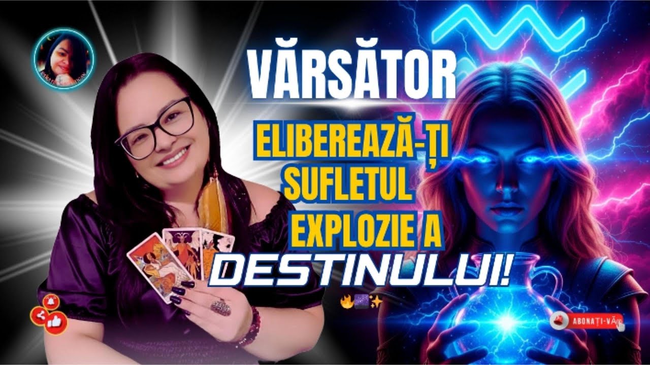 ♒VĂRSĂTOR | ELIBEREAZĂ ȚI SUFLETUL ✨EXPLOZIE A DESTINULUI!🔥🌌✨