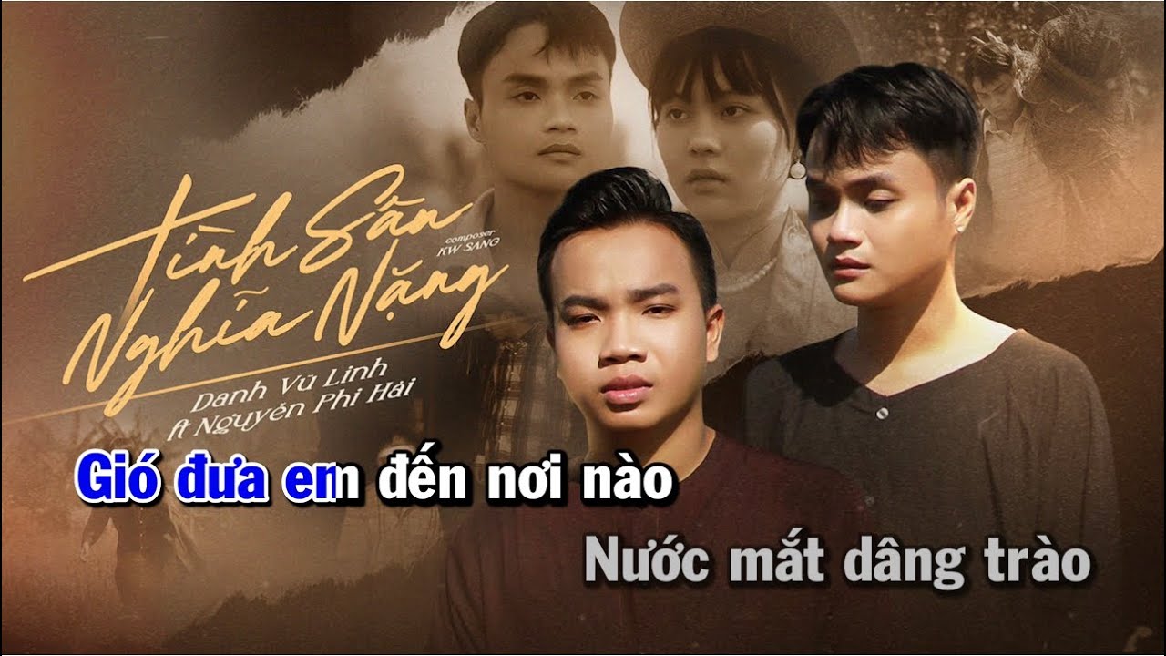[ KARAOKE ] TÌNH SÂU NGHĨA NẶNG | DANH VŨ LINH Ft NGUYỄN PHI HẢI | HẠ TONE