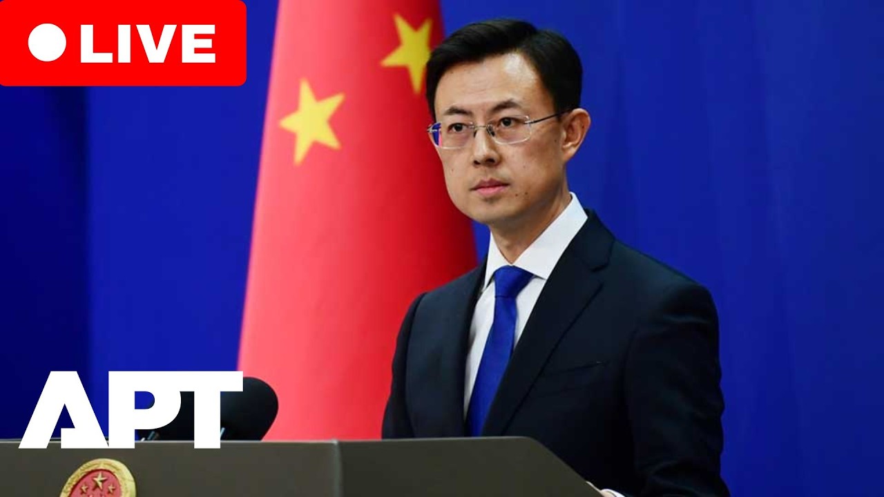 LIVE | China Holds Daily Foreign Ministry Briefing as Global Tensions Remain High | APT