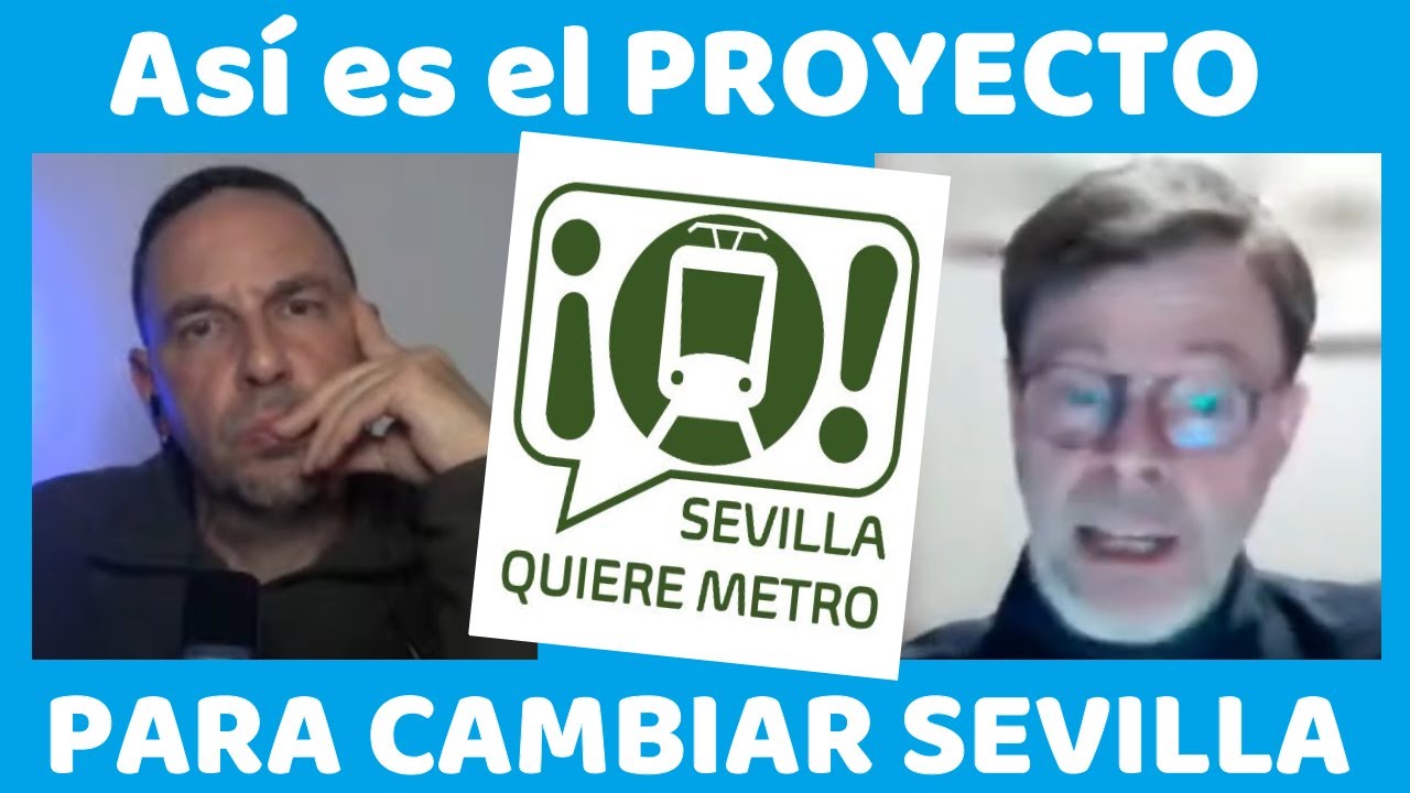 🚉 Así SERÍA la RED METROPOLITANA que Proponen para Sevilla🚉 Proyecto Sevilla Quiere Metro