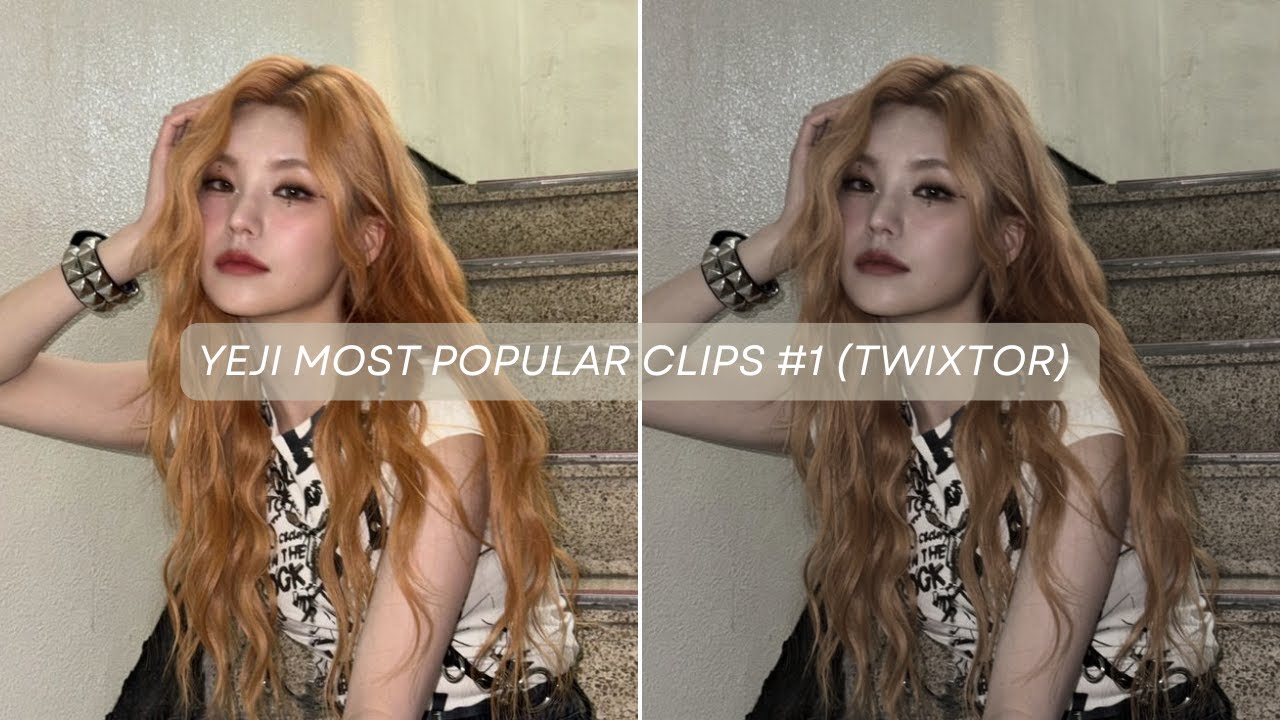 YEJI MOST POPULAR CLIPS FOR EDITS #1 (TWIXTOR version) | sophi⁷