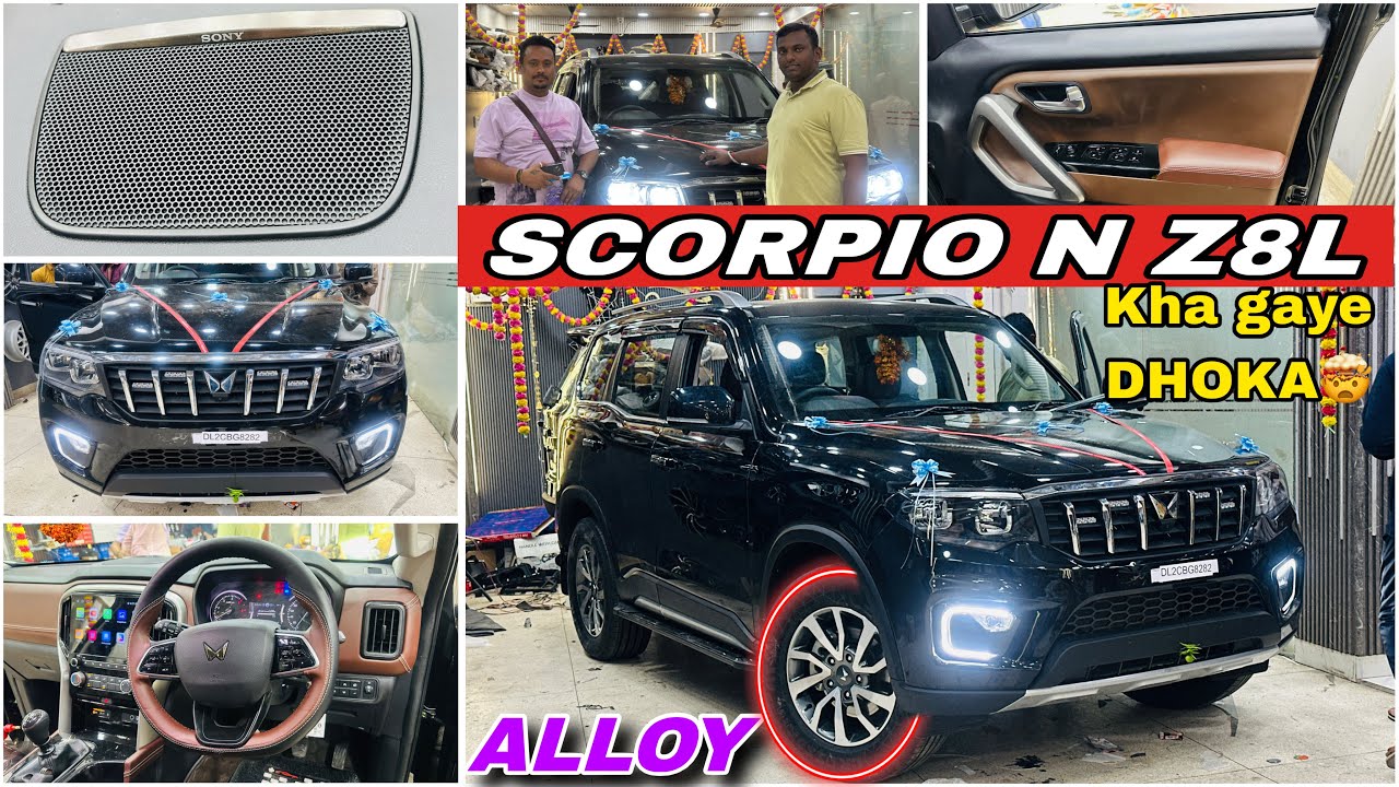 🔥Scorpio N Base to Top | Complete ✅Transformation | Complete Transformation 🔥#scorpion 