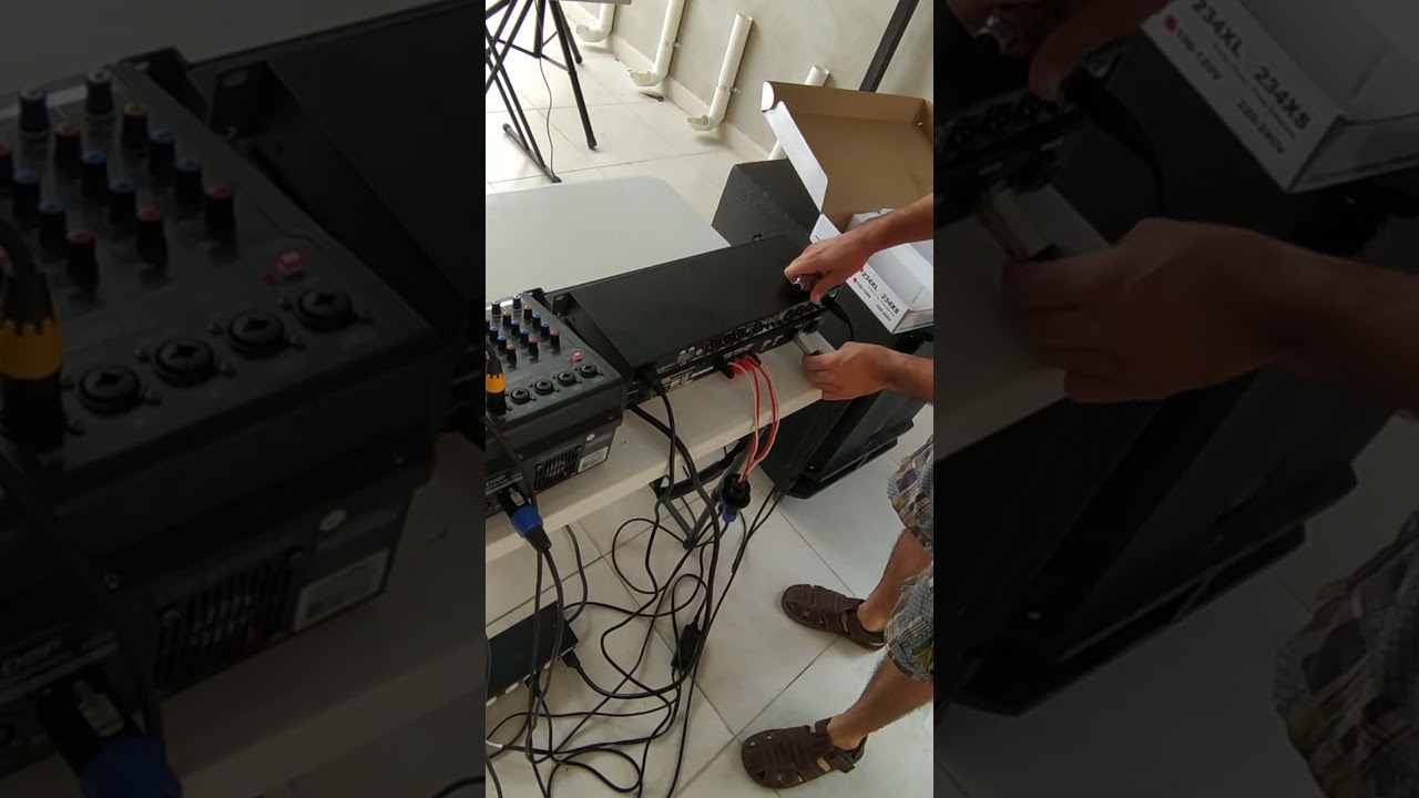 Cómo conectar un crossover al amplificador y mezcladora desde cero!