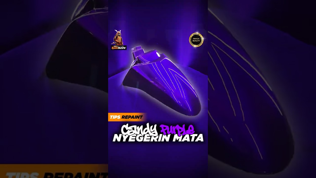 Repaint candy purple yang nyegerin mata 