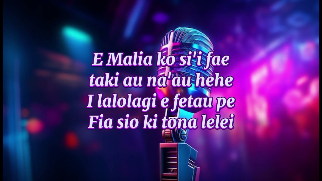 Karaoké_Talahaulogo - Aliki mafimafi