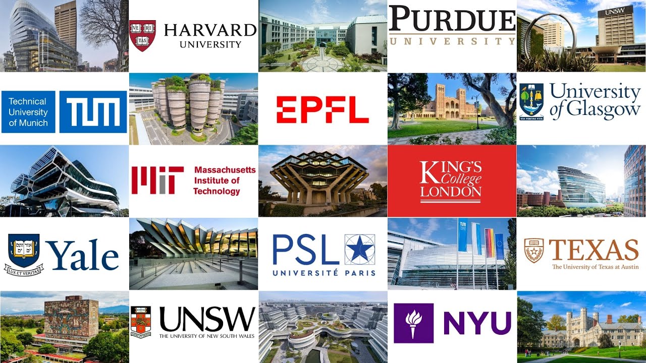 Top 100 Universities In The World Ranked