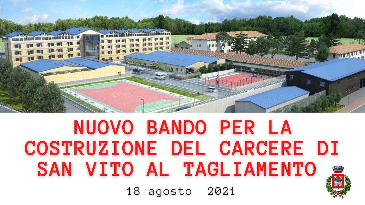 Nuovo bando per la costruzione del carcere di San Vito
