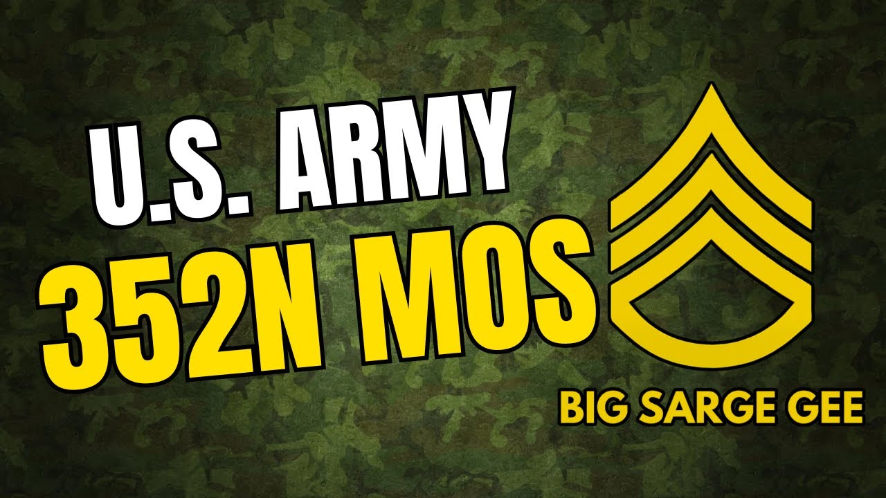 Армия США 352N MOS | Специалист по анализу сигналов разведки (SIGINT)