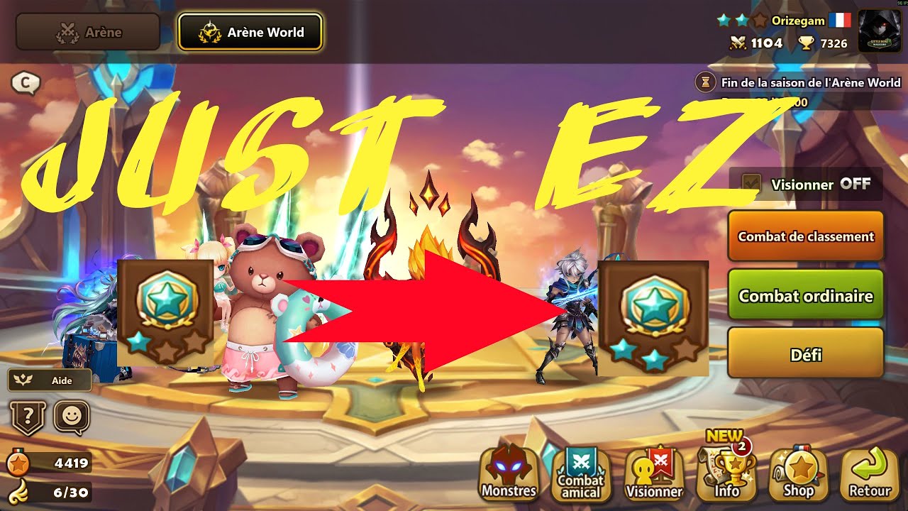 Le rush P2 - Summoners war - RTA Punisher