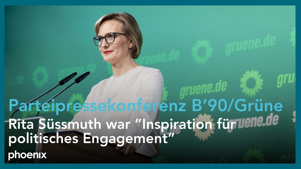 B'90/Grüne: Parteipressekonferenz mit Franziska Brantner | 02.02.26
