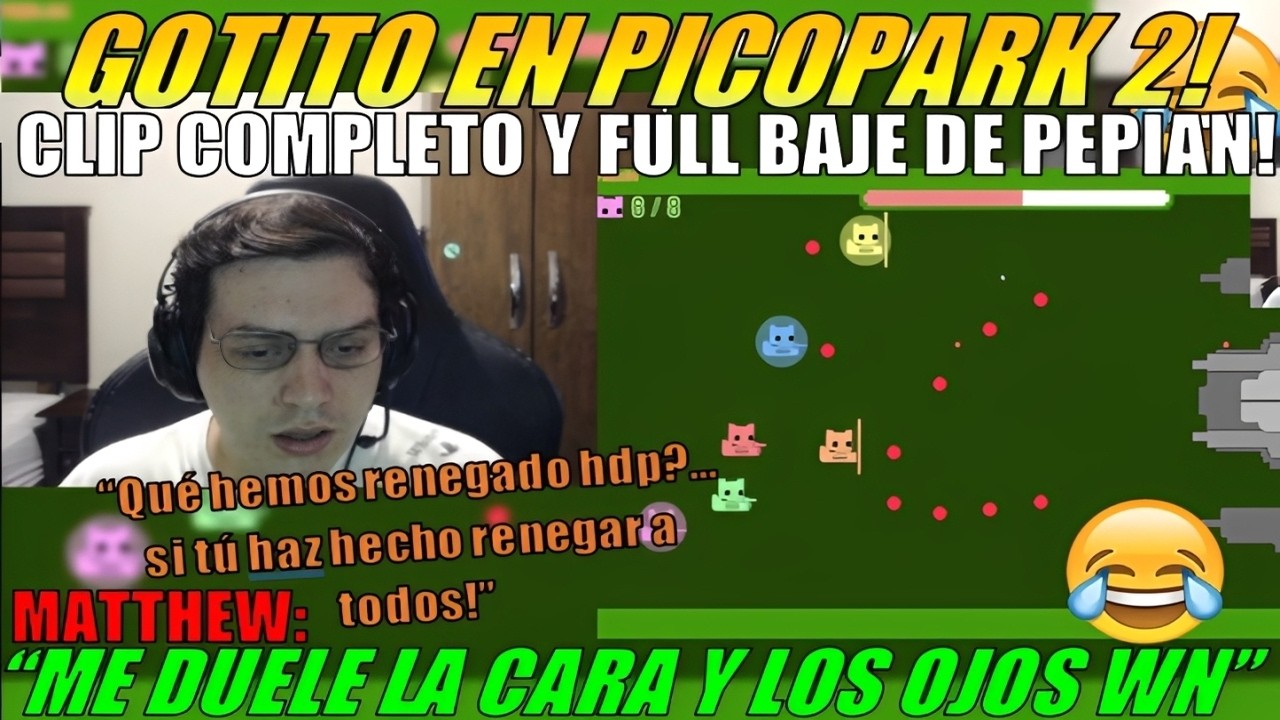 🤣MATTHEW en FULL BAJE en PICOPARK 2 | CLIP COMPLETO | se les ACABA el HÍGADO🤣