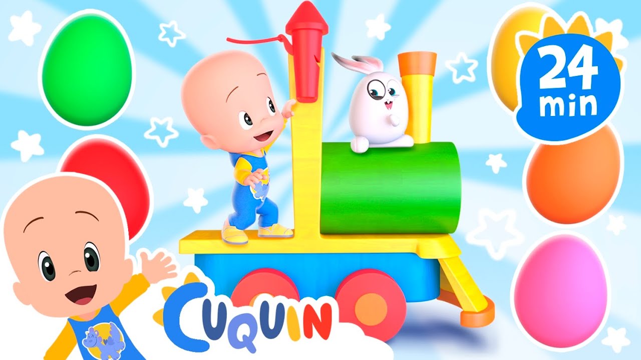 Cuquin's Surprise Train | Kids Education | Cleo & Cuquin
