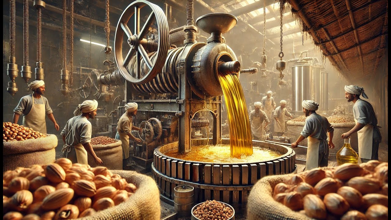 From Groundnuts to Pure Gold – How Cold-Pressed Oil is Made | Inside the Factory Process