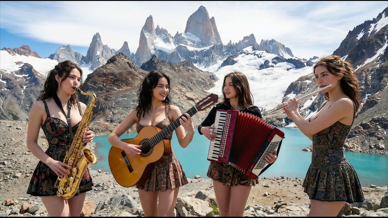 Patagonia Wild Horizons | Flamenco Guitar, Sax, Accordion & Flute – Epic Nature Mood