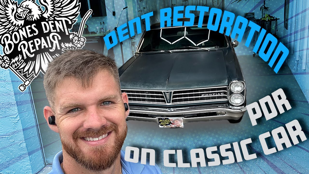 PDR On Classic Car! Bones Dent Repair Ripple Effect From Dent Slayer Rivian Video Crazy Story!
