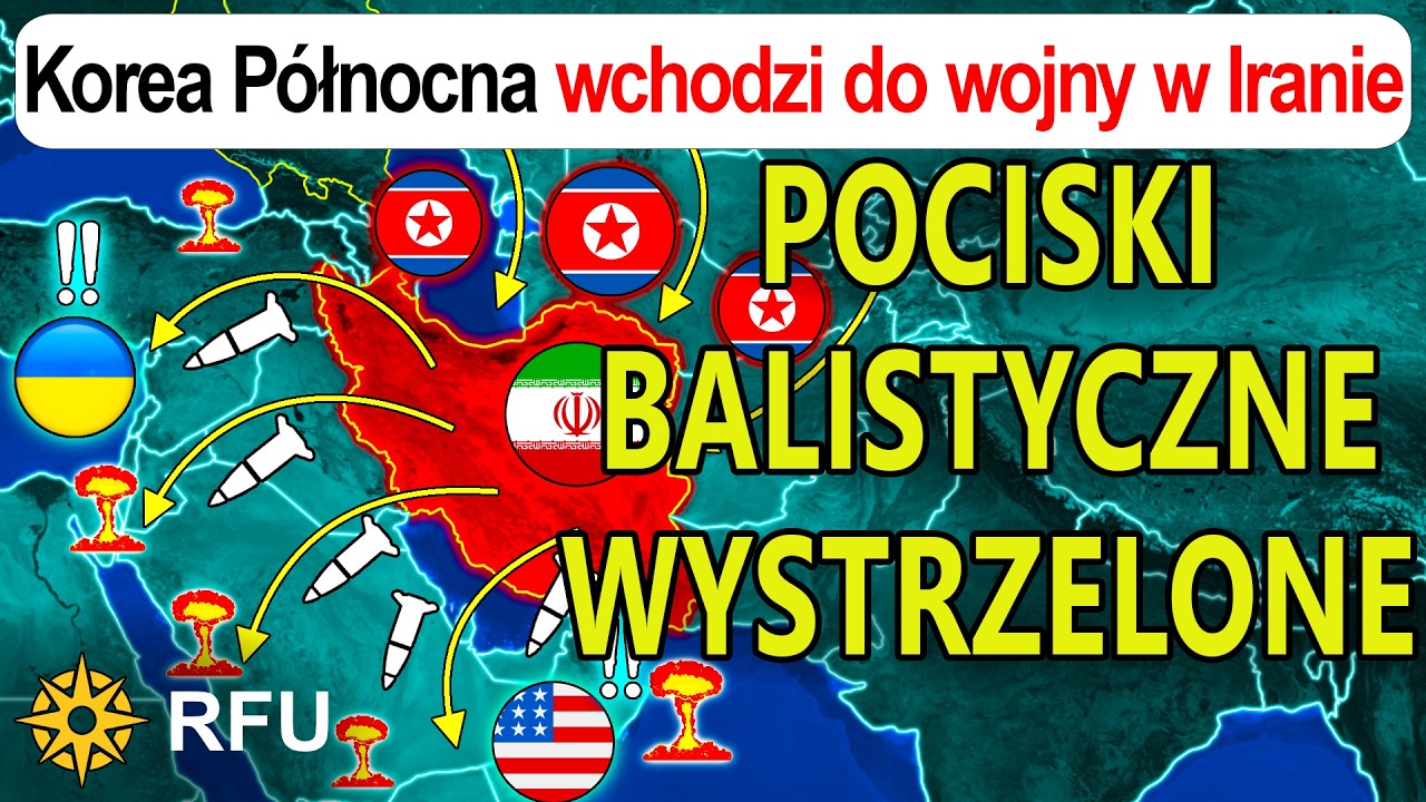 Wojna w Iranie wymyka się spod kontroli: Potężne zagrożenie rakietami balistycznymi | RFU News