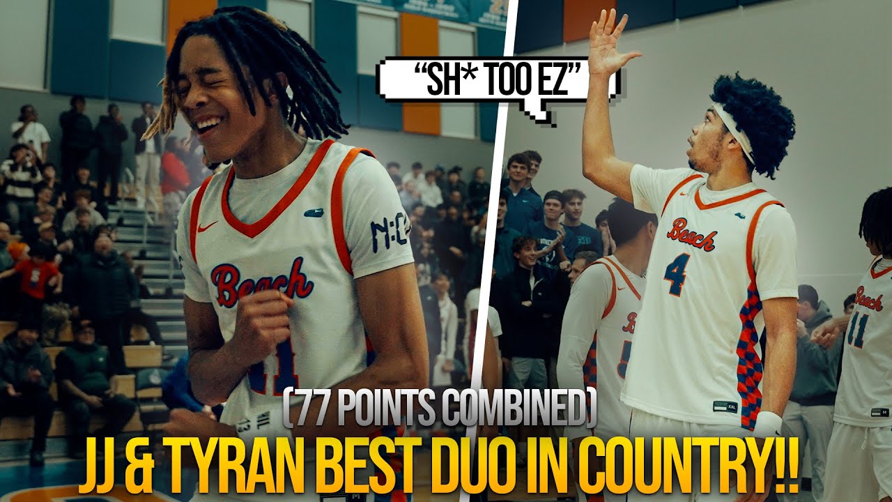 #1 Tyran Stokes (52 PTS) IN A F*CKING FLOWSTATE RN. JJ Crawford BEST HS Game Yet! 🔥