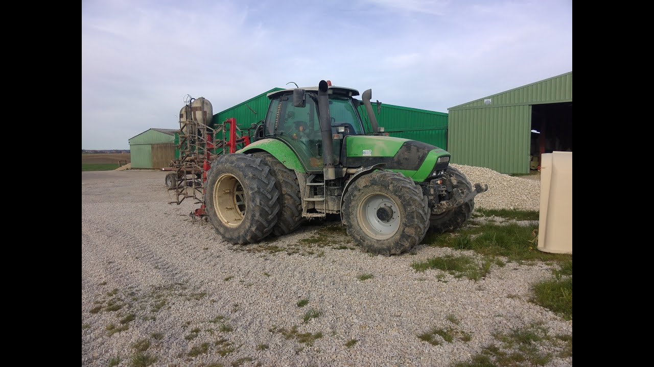 Deutz M640 et herse Quivogne !