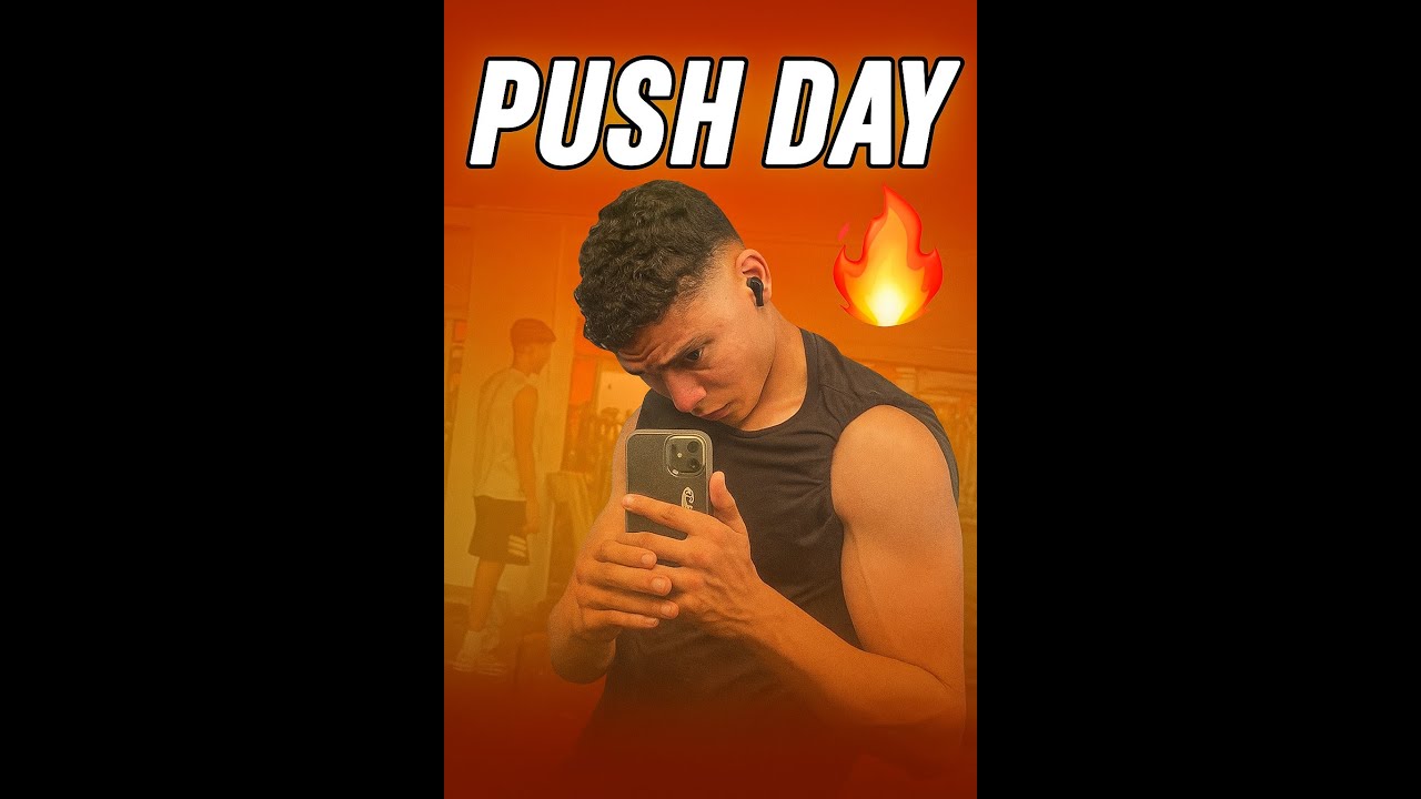 Ma routine PUSH DAY | Pectoraux, épaules, triceps en feu 🔥”