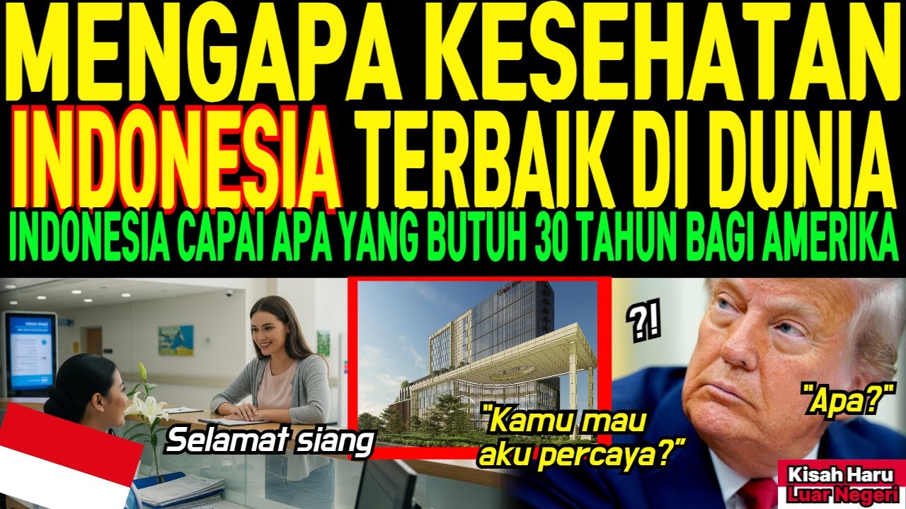 [Kisah Haru Luar Negeri] MENGAPA KESEHATAN INDONESIA TERBAIK DI DUNIA