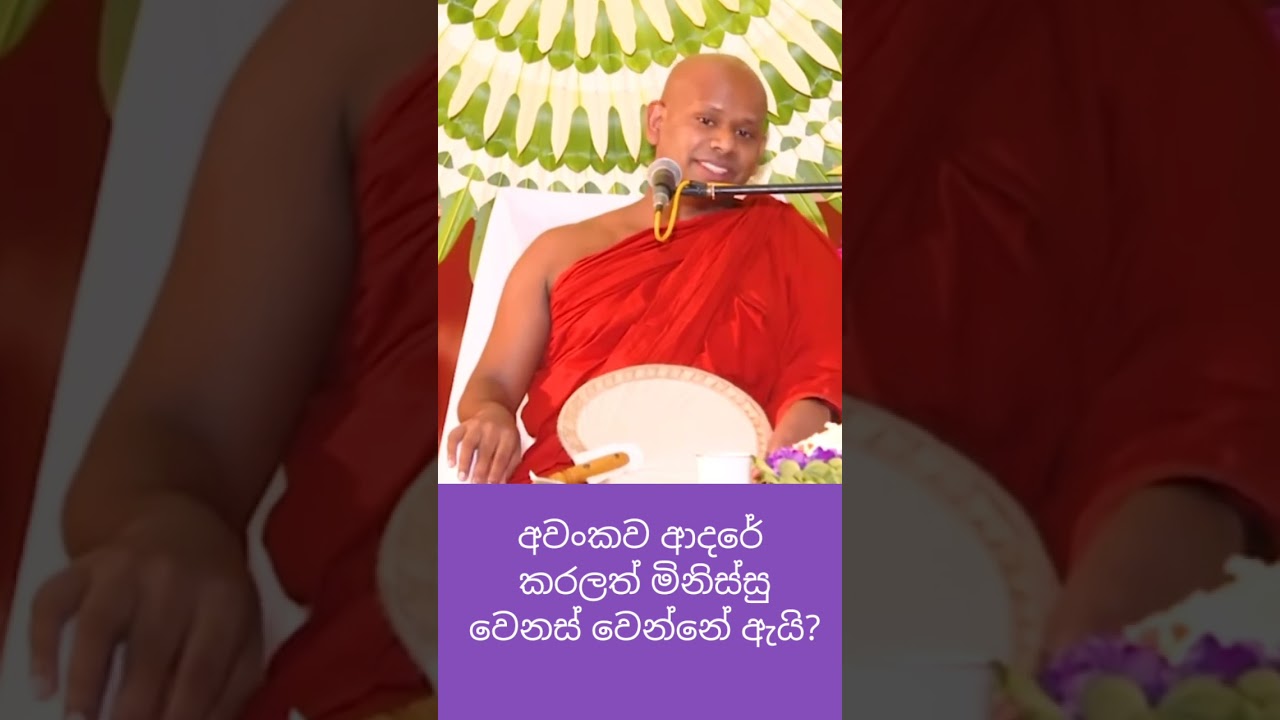 අවංකව ආදරේ කරලත් මිනිස්සු වෙනස් වෙන්නේ ඇයි?✨💔#bana #banakatha #welimada_saddhaseela_thero #bana