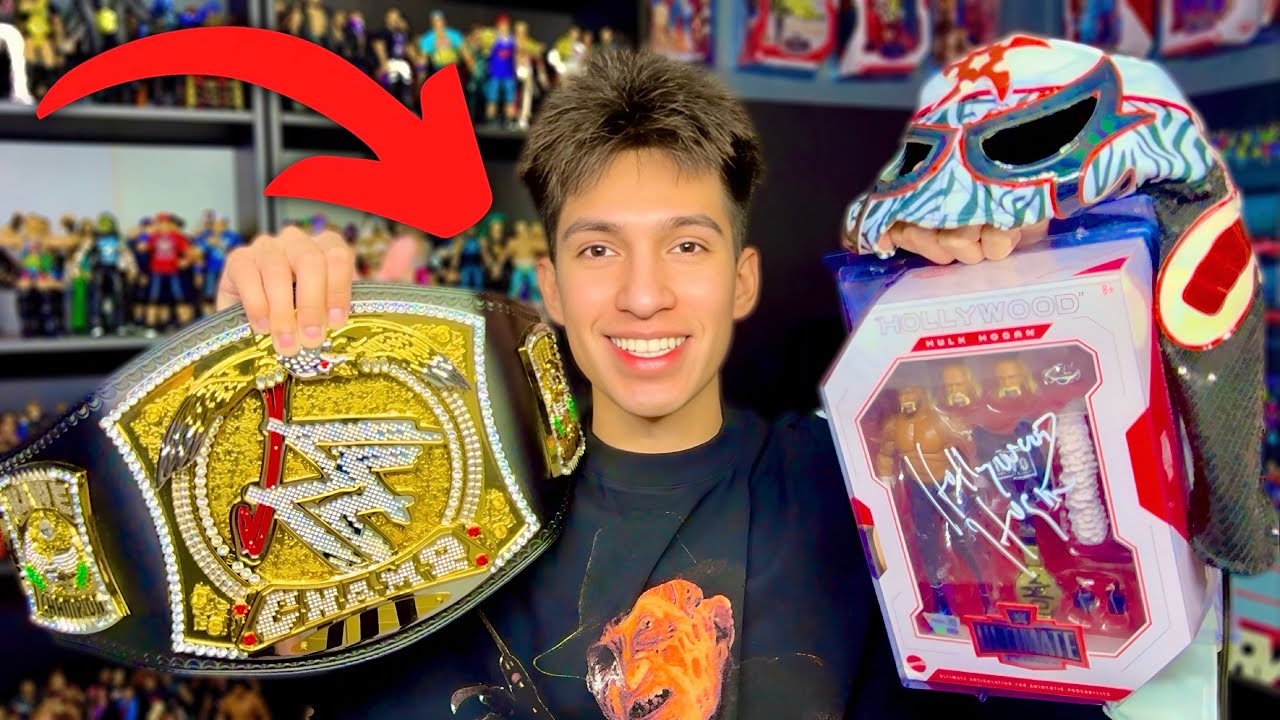 Мои БЕЗУМНЫЕ памятные вещи WWE и вещи С АВТОГРАФАМИ!