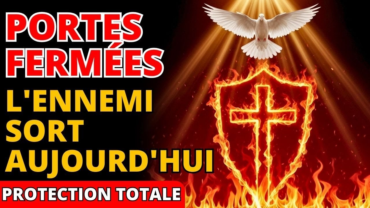 🩸 Le Sang de Jésus en Action : FERME Toute Porte que l'Ennemi a Ouverte dans Votre Maison Aujourd'h