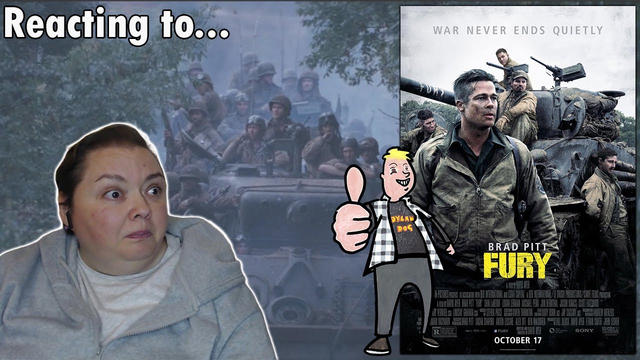 Fury (2014) | First time watching | WAR MOVIE REACTION