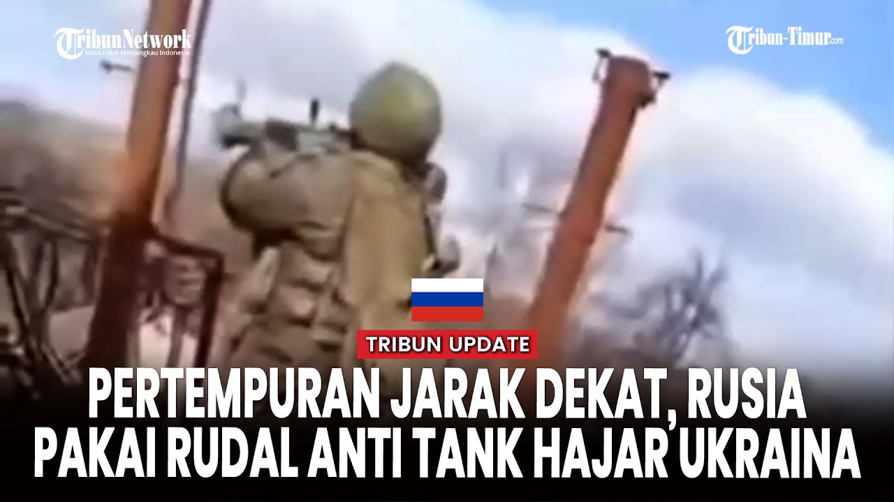 Serangan Jarak Dekat Rusia, Benteng Ukraina Diledakkan Ranjau Anti-Tank