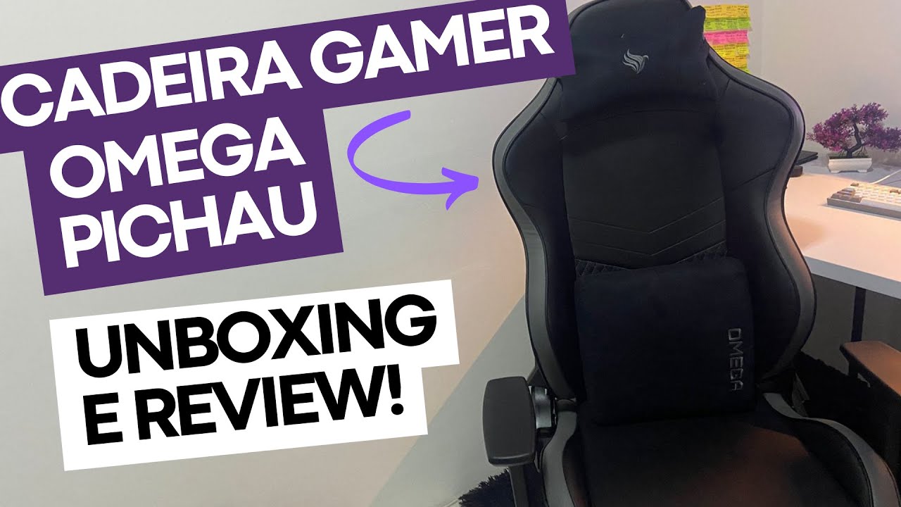 CADEIRA GAMER PICHAU OMEGA! MELHOR CADEIRA CUSTO-BENEFICIO?! UNBOXING E REVIEW!