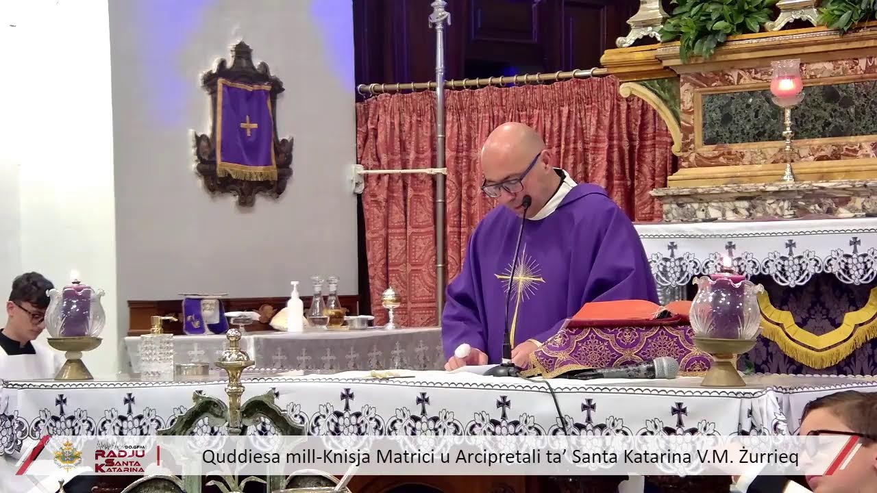 Quddiesa Live mill-Parroċċa ta’ Santa Katarina V.M. Żurrieq – 8 ta’ Marzu 2026